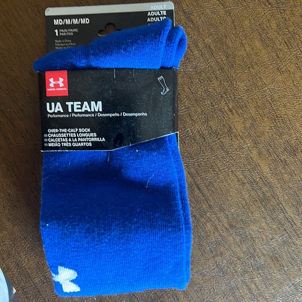 Under armor over the calf sock